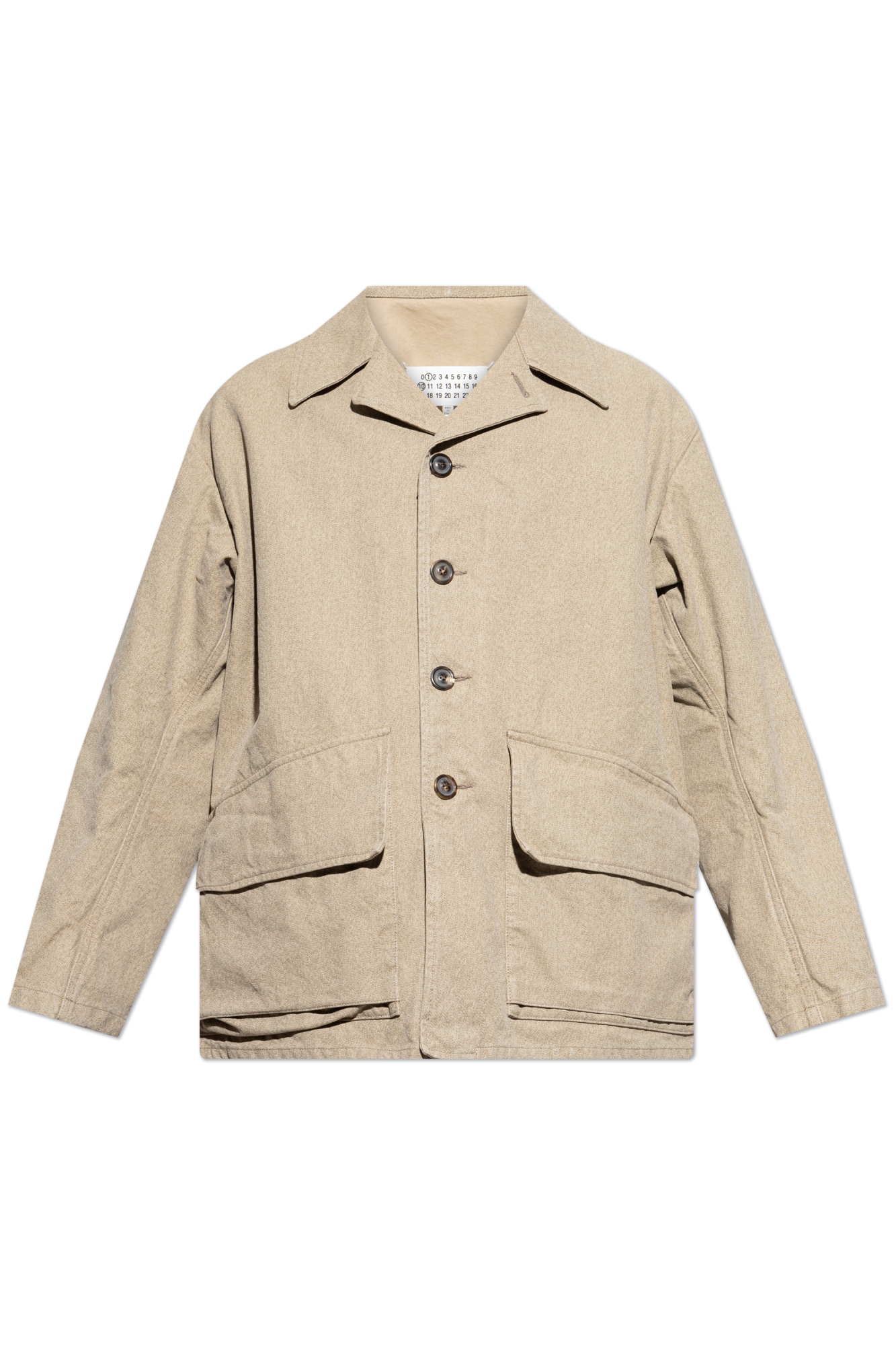 アウターその他 MAISON MARGIELA Women Outer S50AH0137M35354 103 Beige Maison Margiela - Reversible coat Beige - The Corner